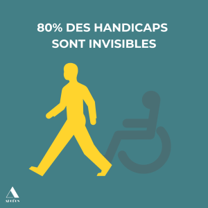 80% des handicaps sont invisibles